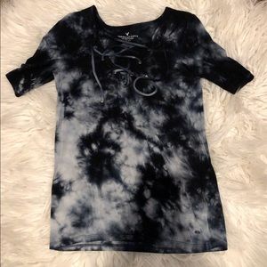 2 American eagle tops